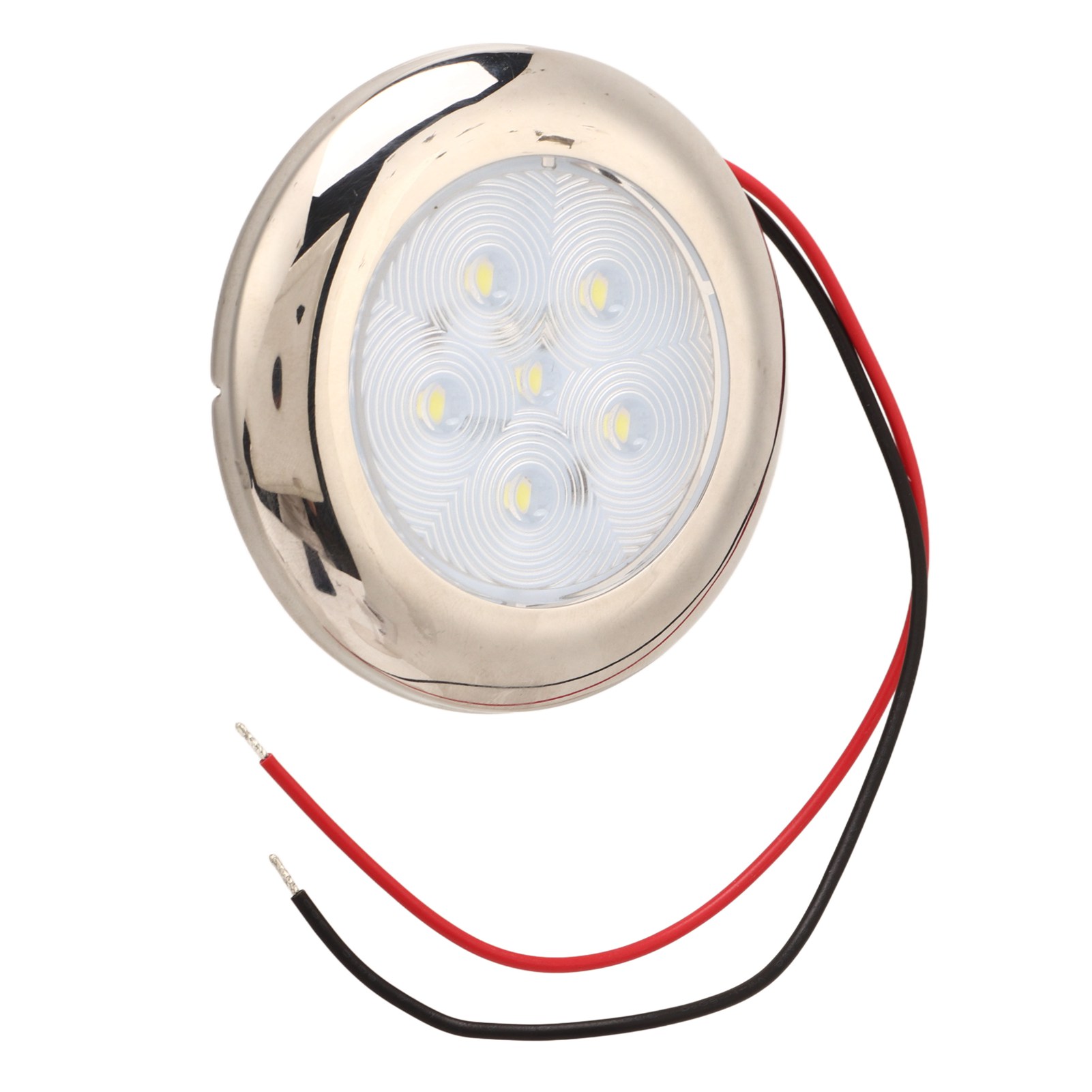 12V RV LED Ceiling Dome Light IP65 Waterproof White Lighting for Boat Camper Van Caravan Truck