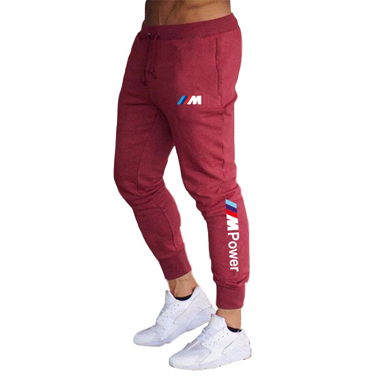 Gym Sweatpants Joggers Pants Men Casual Trousers Male Fitness Sport Workout Cotton Track Pants Autumn Winter Sportswear