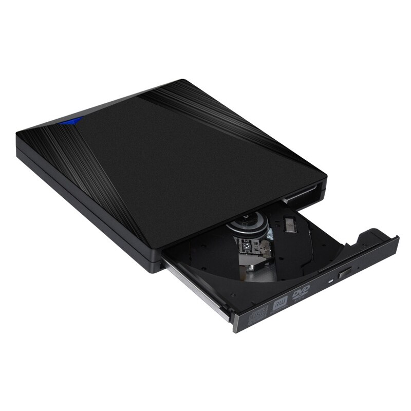 Quemador de CD de unidad de DVD externo Universal para ordenador portátil de escritorio USB