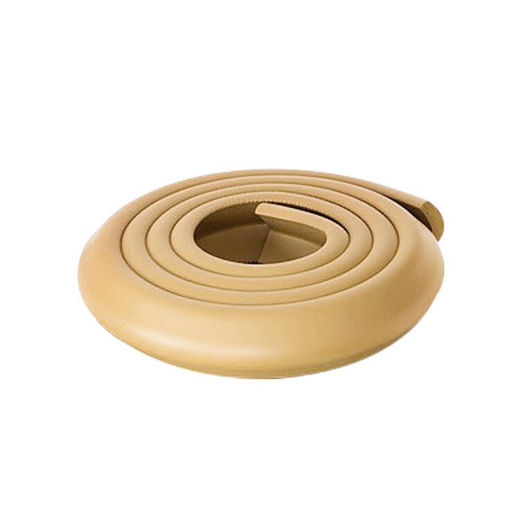 Cinta de seguridad para bebés, esquina con cojín de borde afilado, suavizante, Protector de parachoques, protección para niños, 2M: Wood Color