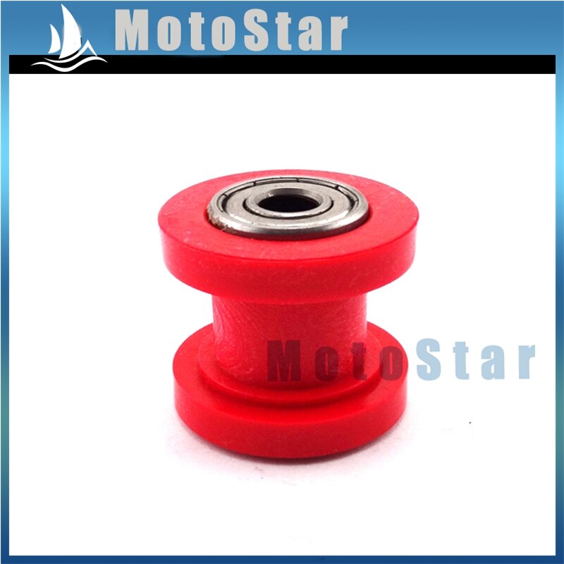 Chain Roller Pulley Tensioner For Chinese 50cc 70cc 90cc 110cc 125cc 140cc 150cc 160cc 200cc 250cc Pit Dirt Bike Motorcycl: 1pc Red 8mm