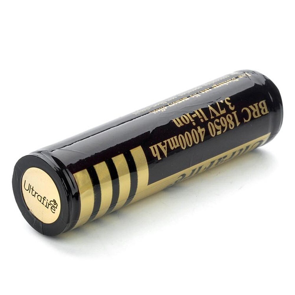2/4/6 stk / lot 18650 batterier 18650 4000 mah 3.7v pcb beskyttede genopladelige li-ion-batterier