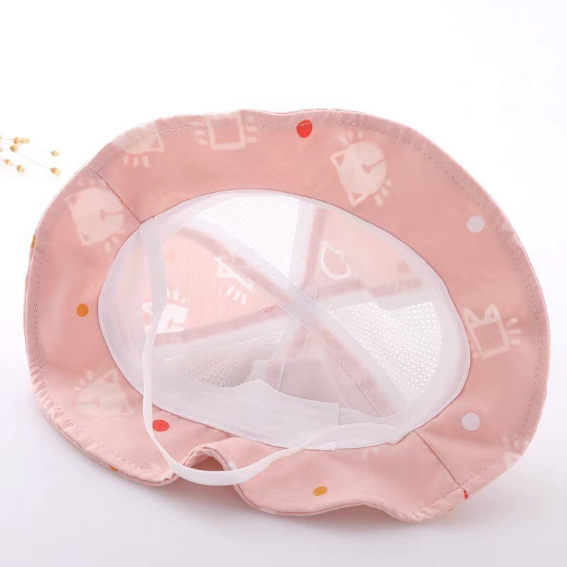 Baby Zon Emmer Hoed Mesh Hollow Out Cap Voor Baby Meisjes Baby Strand Hoed Met Brede Rand Kids Caps super Leuke FS99