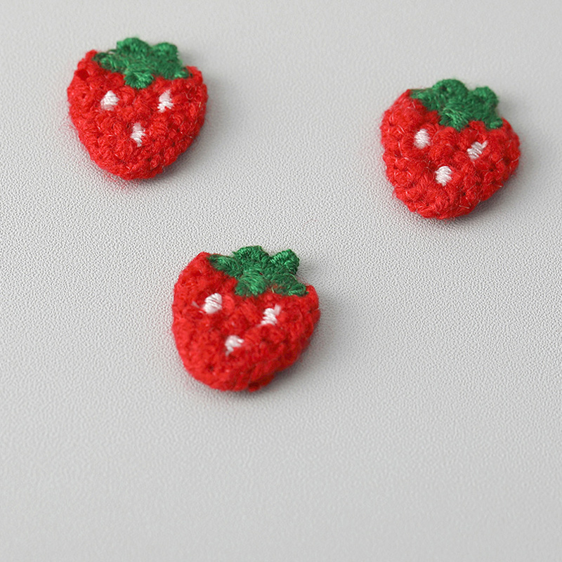 Pegatinas decorativas DIY para pantalones, Mini bordado de frutas, pegatinas de tela versátiles, mochilas escolares, ropa, zapatos, reparación de agujeros, pegatina de tela