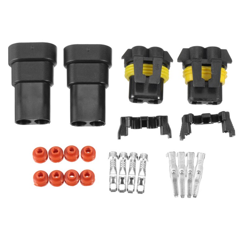 2 set 9005 9006 Vrouwelijke Mannelijke Draad Connectoren Voor HID Stopcontact Adapter Gezamenlijke Hoofd HB4 HB3