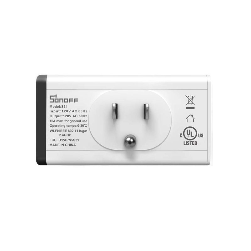 Sonoff S31 UNS 16A Smart WiFi Buchse Smart Stecker Monitor Energie Verbrauch Remote Outlet Wifi Schalter Funktioniert Mit Alexa Google hause