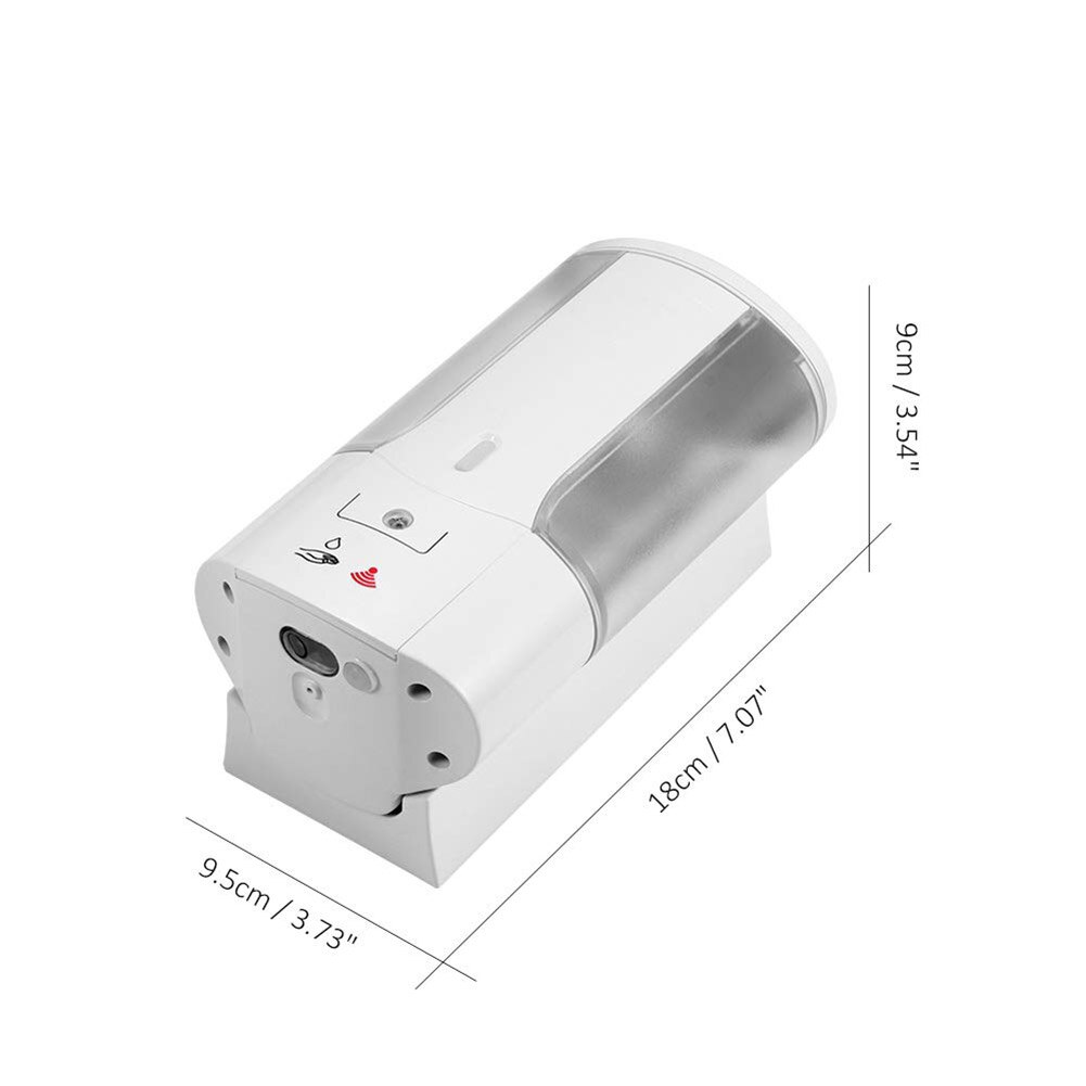 Smart Sensor Hand Washing Container Automatic Liquid Soap Dispenser Wall Mounted Shampoo Lotion Shower Gel Foam Bottles