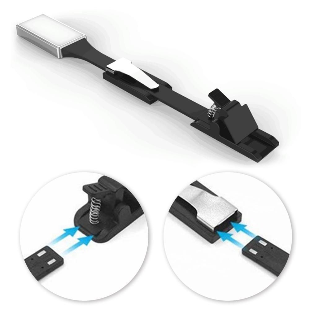 USB Rechargeable LED Book Light Flexible Clip On Book Night Light For Reading Brightness Adjustable Learning Lamp