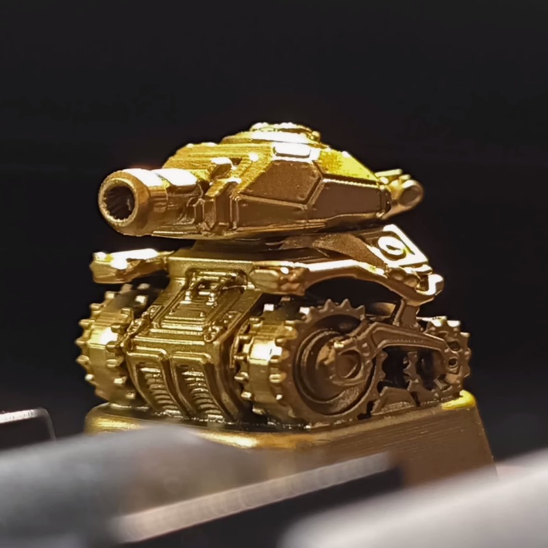czołg Keycap 3D żywica rzemieślnik klawiatura Czapki Niestandardowe ręcznie robione klawisze robić gier na akcesoria robić klawiatury mechanicznej Prezent Mx przełącznik
