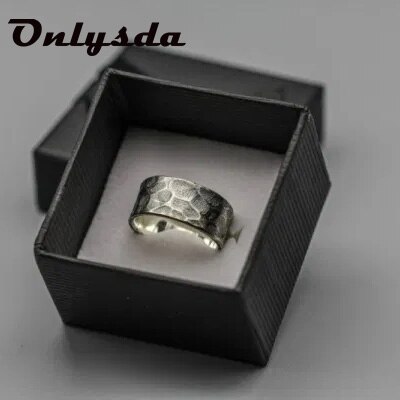 Viking Githic Stijl Roestvrij Staal Geometrie Ring Mannen Trouwringen Womens Band Sieraden Vriendje OSR751