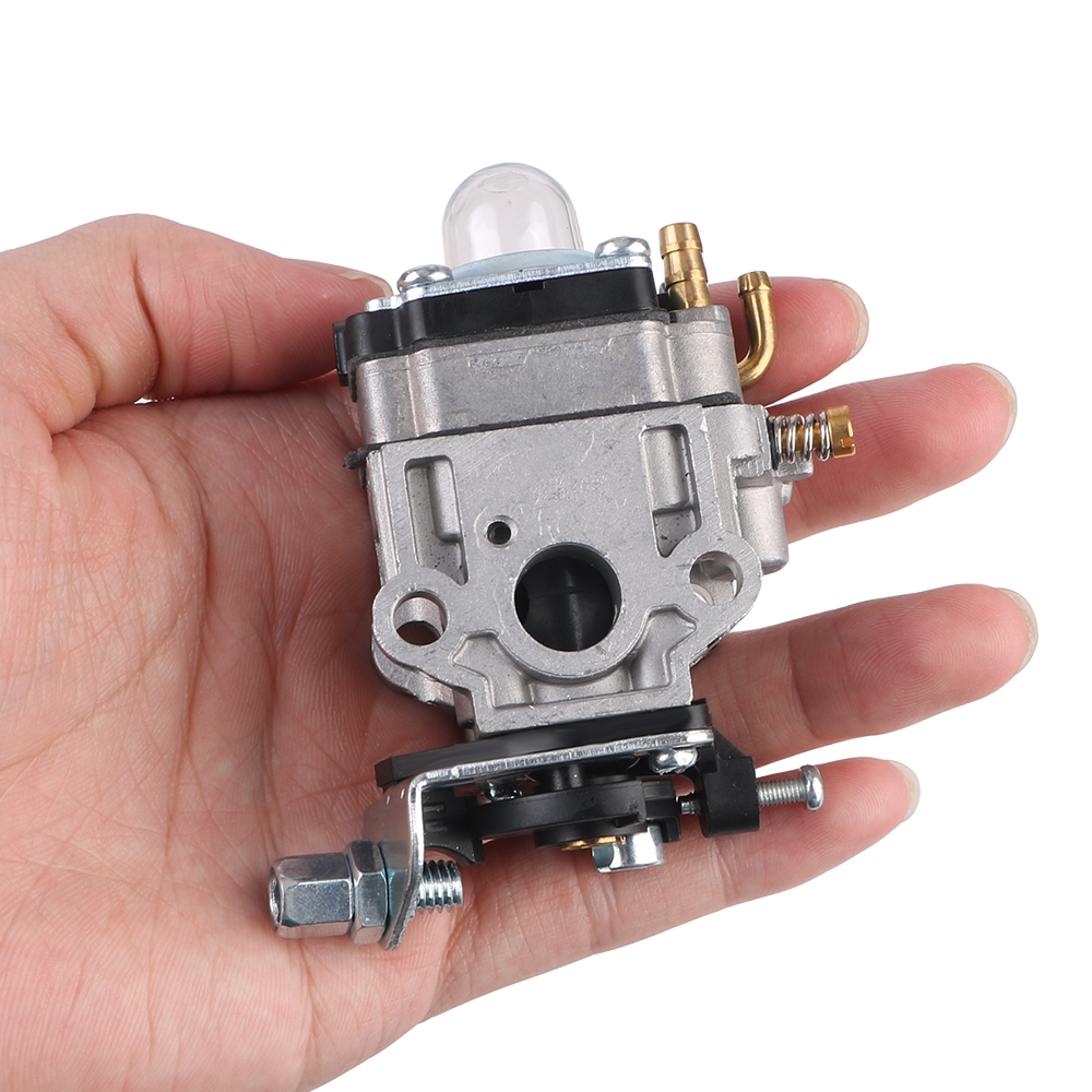 Dla 40CC 43CC 49CC 2-suwowy kieszonkowy skuter rowerowy 11mm gaźnik skuter kosa do zarośli gaźnik Carb do trymerów piła łańcuchowa