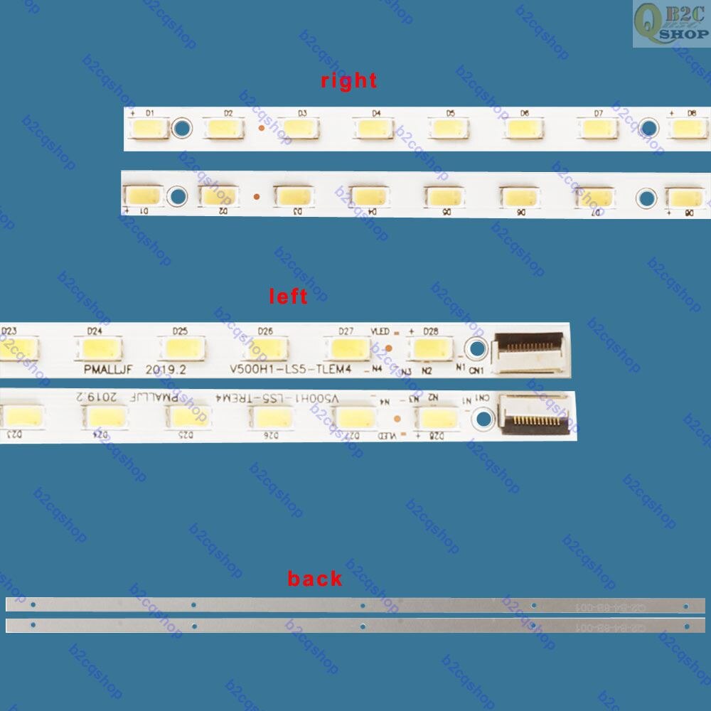 LED TV backlight strip kit for Hisense LED50K310X3D LED50K320DX3D Changhong 3D50A6000I