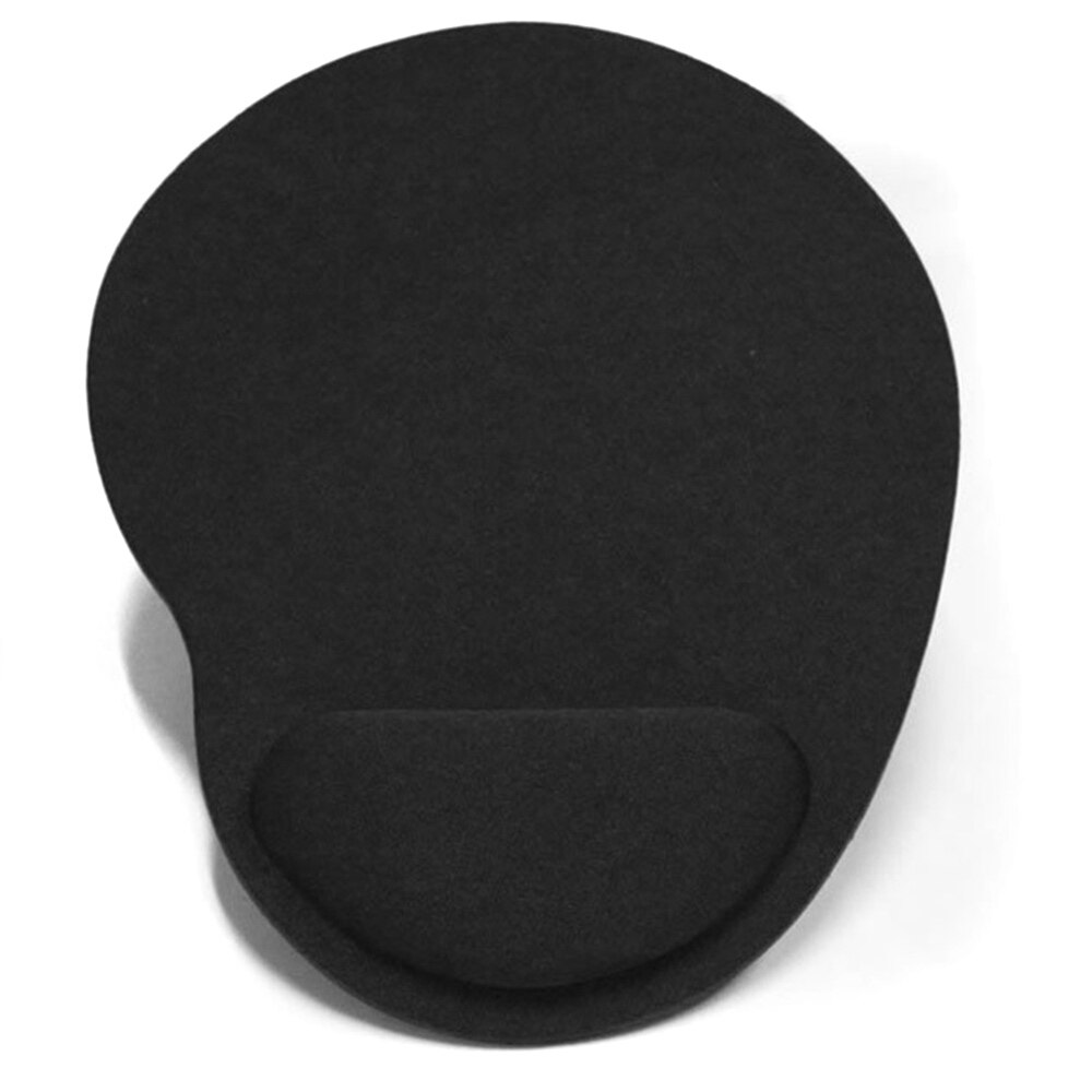 Tapis de souris EVA de couleur unie, tapis de Table de jeu confortable avec Support de poignet antidérapant: type A black