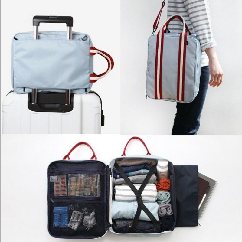 RUPUTIN Mannen Kleine Reistassen Opvouwbare Koffer Weekend Bag Vrouwelijke Verpakking Cubes Tote Bagage Organizer Collatie Pouch