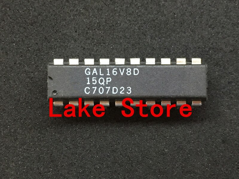 10 unids/lote GAL16V8D-15QP GAL16V8D-15QPN GAL16V8D-25QP GAL16V8D-25QPN DIP GAL16V8D-7LP