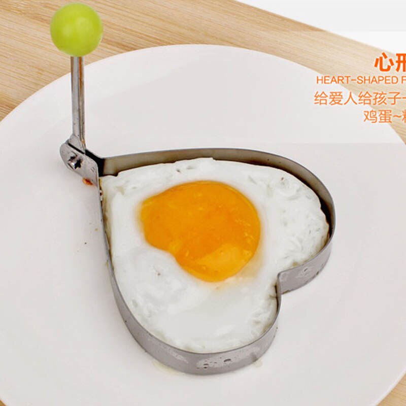 Stainless Pancake Mold Mold 5pcs/set Stainless steel Cute Shaped Fried Egg Mold Pancake Rings Mold Kitchen Egg Tool