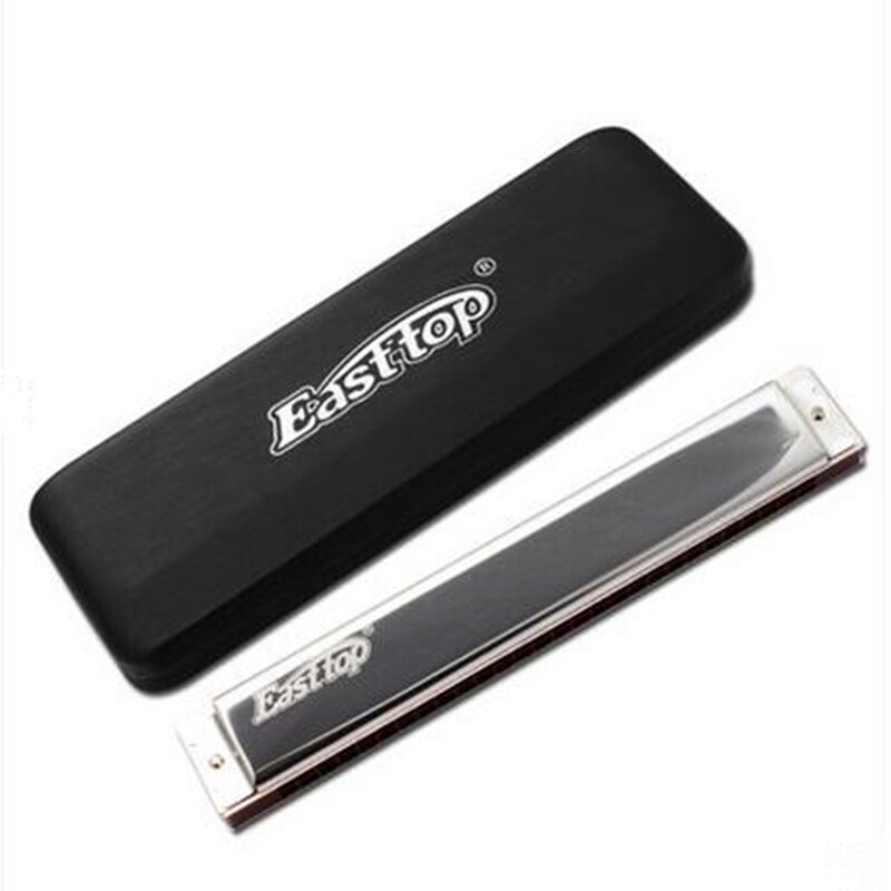 Easttop 28 Gaten Tremolo Harmonica Armonica C 28 Mond Ogan Instrumento Muzikale 28 Hole Harmonica 12 toetsen te Kiezen