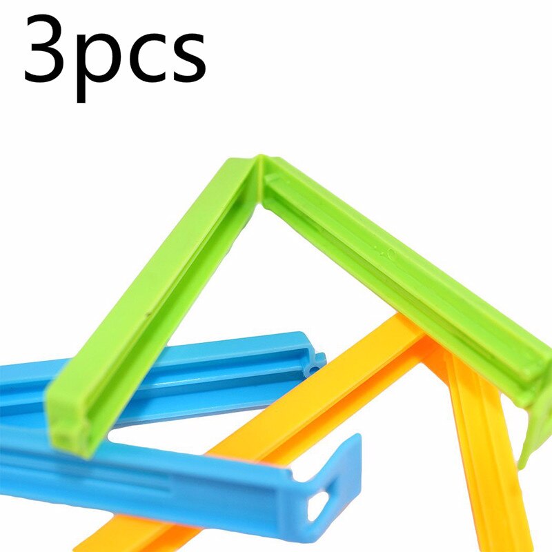 1/5/10 stücke Tragbare Neue Küche Nahrung Speichern Snacks Dichtung Verschluss Tasche Clip Prise-aus Zangen Kunststoff Werkzeug geschlossen Klemme Frische Lebensmittel: 5Stck