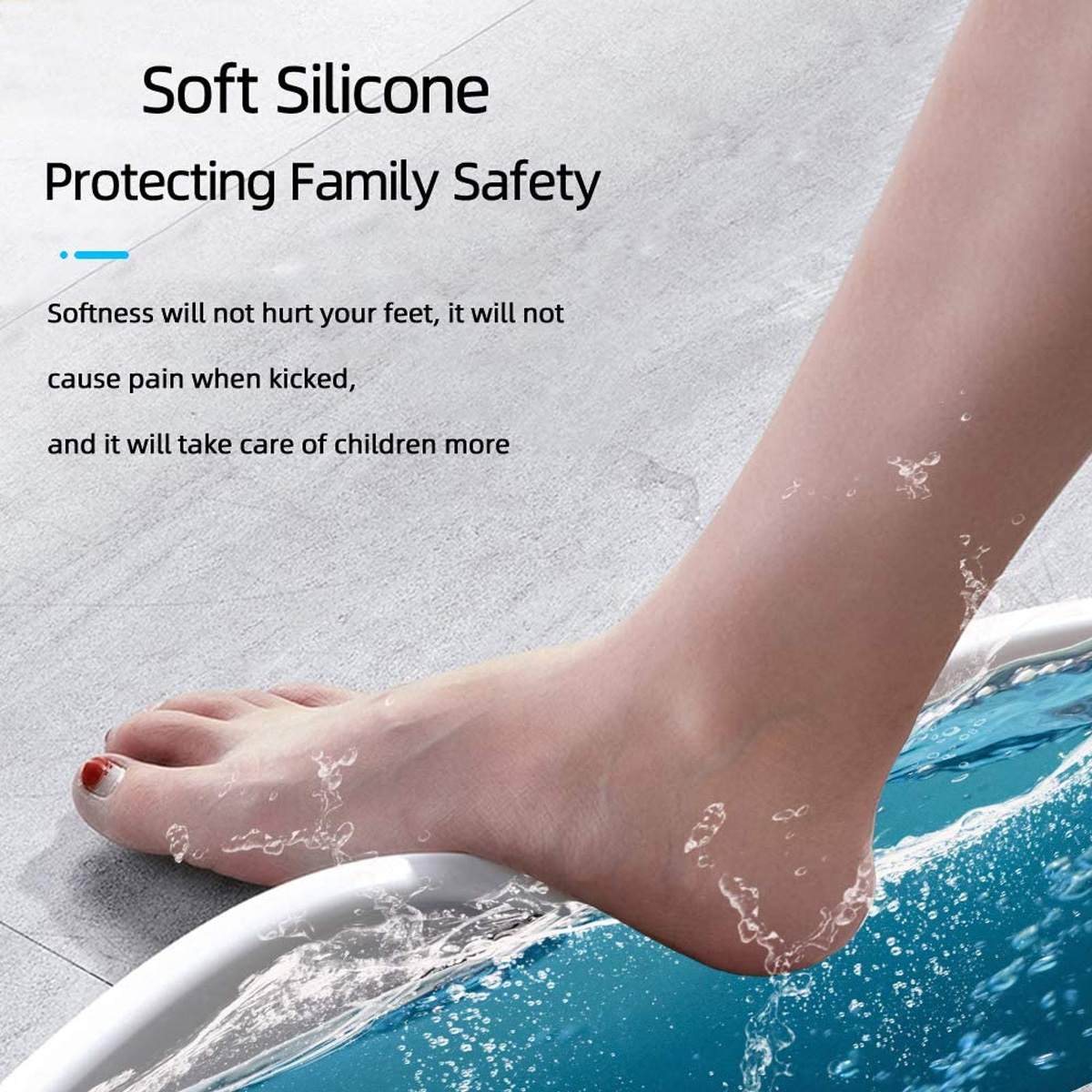 30mm hoogte badkamer waterstopper keuken aanrecht waterkering strip buigbare badkamer douche drempel waterkering