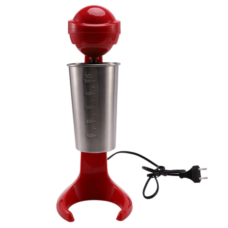 Licuadora de café Mezclador de alimentos multifunción eléctrica, batidora de leche, batidora de helado, máquina de cóctel, cocina, herramienta de cocina con Eu