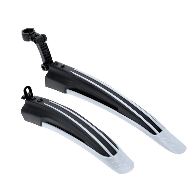 Spatbord Voor Mtb Racefiets Voor-en Achterkant Spatbord Plastic: Gray