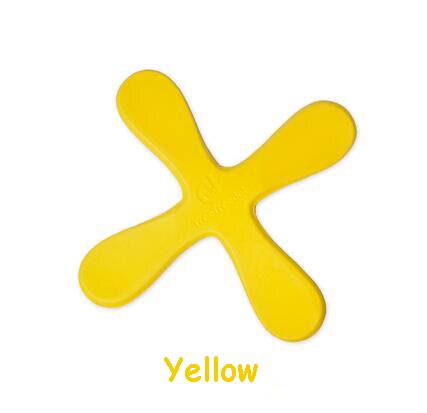 26 centimetri 12g Giocattolo Per Bambini EVA sicurezza molli tiro e cattura UFO Boomerang Giocattoli Per Bambini All'aperto di Sport di Gioco di Volo piattino può tornare: 1pcs yellow