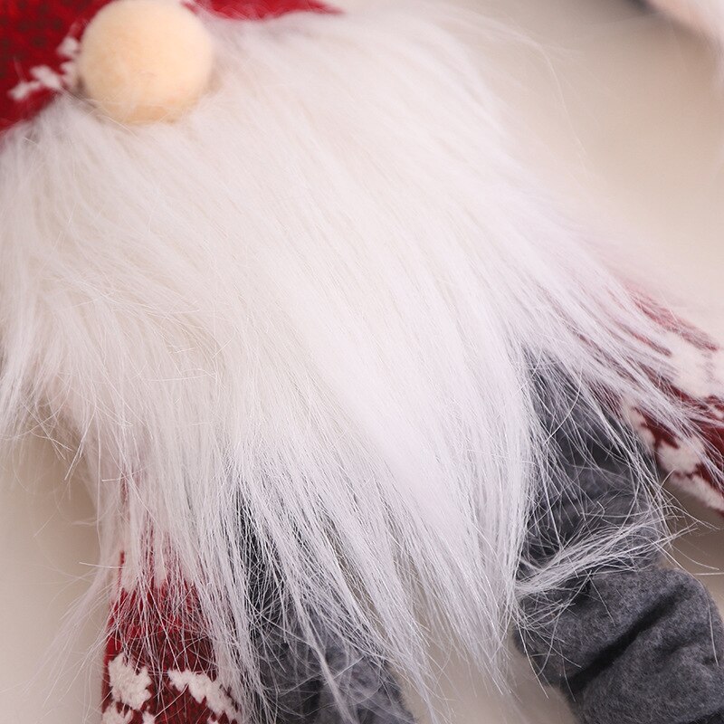 Julepynt til hjemmet 3d tegneserie skov gammel mand computer støvdæksel år computer xmas dekoration