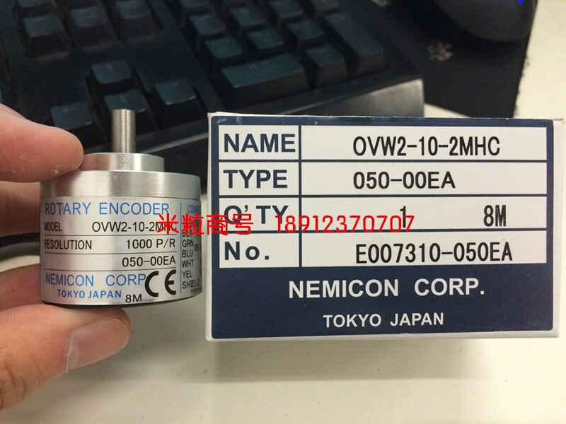 Internal control NEMICON * Economical * Encoder OVW2-10-2MHC 1000 Pulse performance is stable