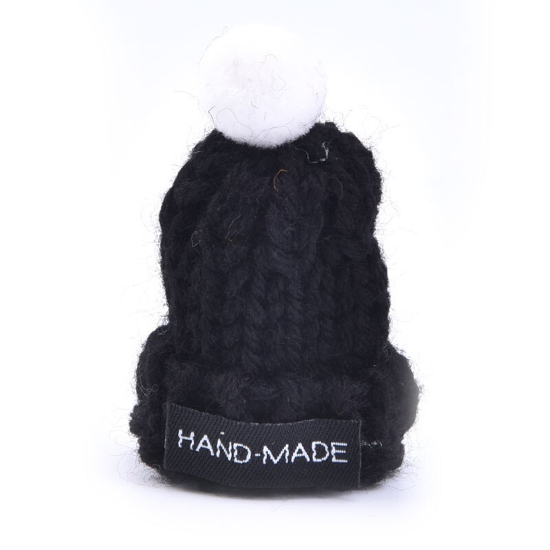Estilo de coche sombrero hecho a mano de forma ambientador con Clip de Aire acondicionado Ventilación Perfume fragancia Original aroma accesorios para automóviles: Negro