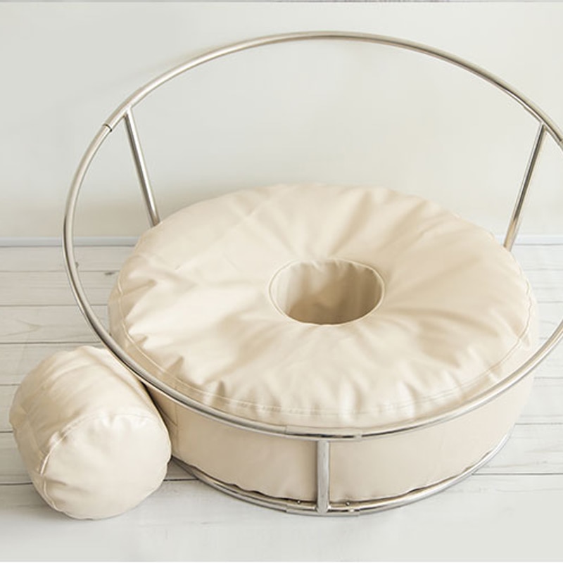 Nyfødt fotostudie poserer rede poserende pude nyfødt poser sækkestol foto prop baby poser 85cm stor størrelse rack sækkestol