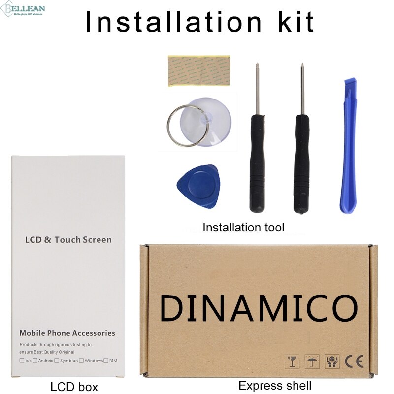 Dinamico promocja 6.3 cala Nova 3i LCD robić Huawei P sprytny plus wyświetlacz LCD z panelem dotykowym Digitizer montaż z ramą