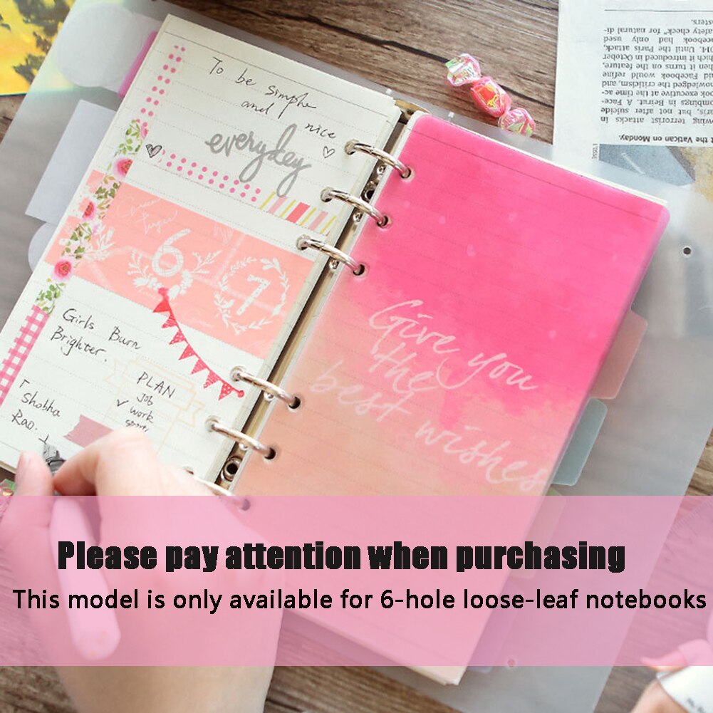 5pcs Cute Notebook Planner Agenda Diary Hard Cover Yearly Monthly Planning Papers Journal Notebook Daily Memos