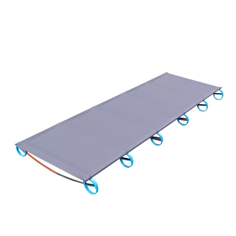 Camping Folding Bed Ultralight Single Bed Tent Cot Portable Sleeping Bed Alloy Frame