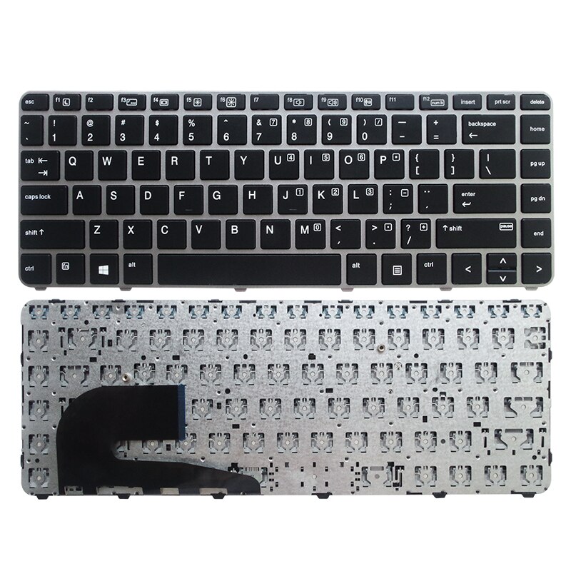 Laptop US Keyboard for HP EliteBook 840 G3 745 G3 745 G4 840 G4 848 G4 English Keyboard: black