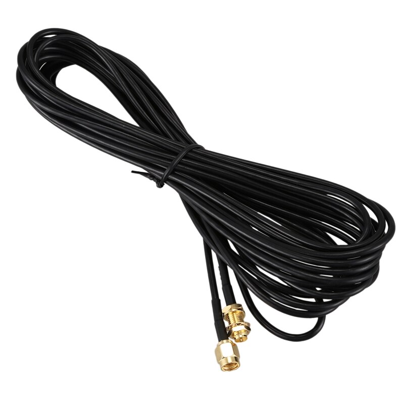 6M Antenna RP-SMA Extension Cable WiFi Wi-Fi Router: Default Title