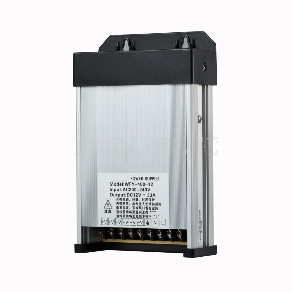 60w 100w 150w 250w 350w 400w 12v slim led driver  dc 12v 24v lys transformer adapter ce rohs regntæt udendørs strømforsyning