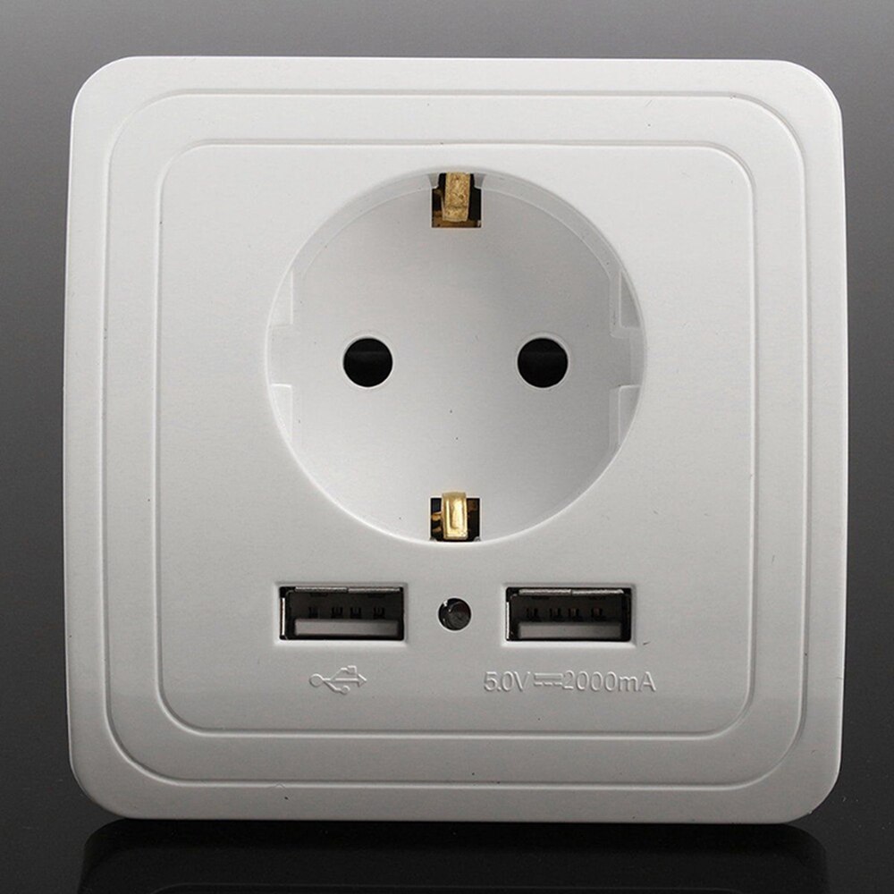 USB German Socket German Standard Power Outlet European Socket European Regulations European Standard Wall Socket