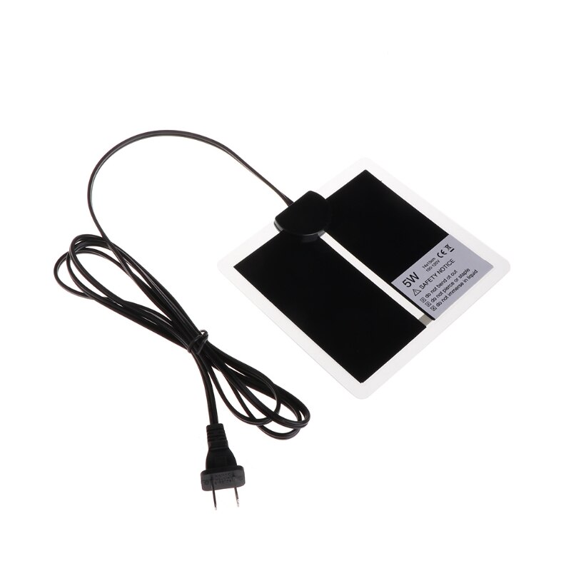 Pet Heating Mat Warmer Amphibians Bed Reptile Brooder Incubator 100-120V US Plug B03E: 3