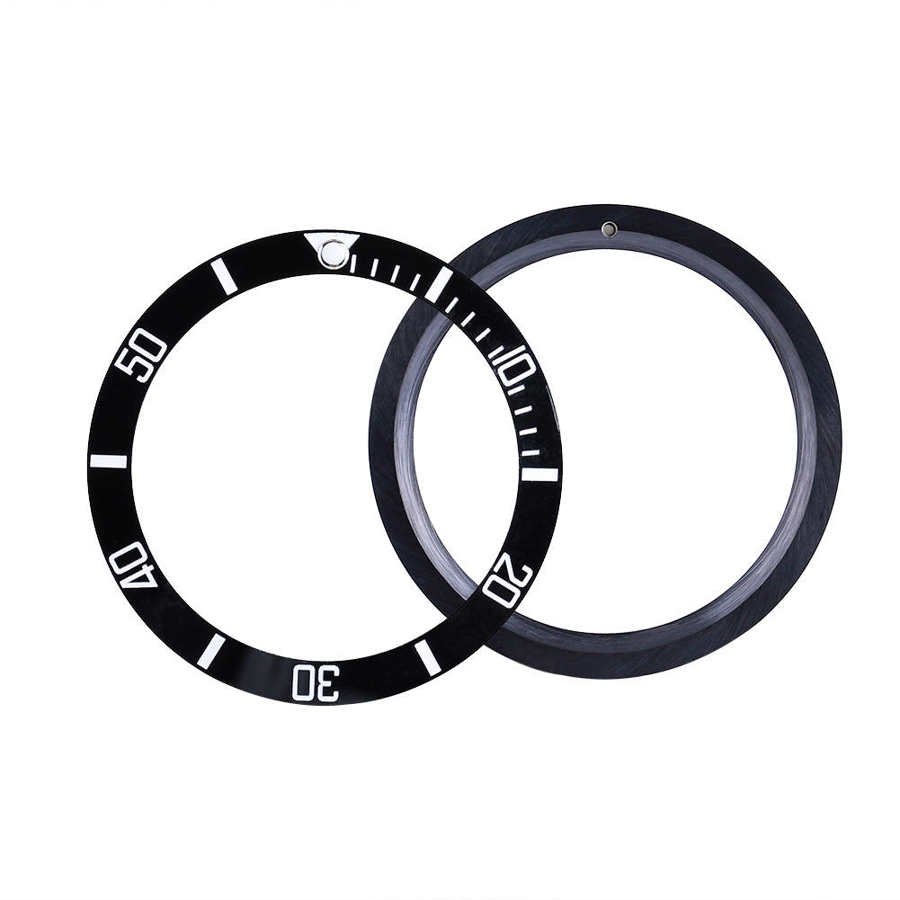 Horloge voor horlogeopslag 4 kleuren keramisch horloge polshorloge bezel inzetstuk lus vervangende onderdelen horlogekast