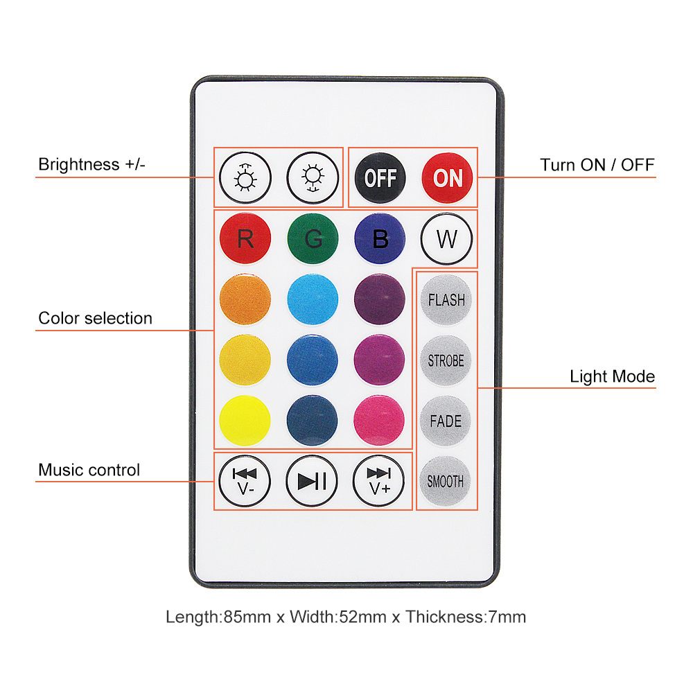 ANBLUB 12W Smart E27 RGB LED Lamp Draadloze Bluetooth Speaker Muziek Lamp RGBW Dimbare LED Lampen Met Afstandsbediening AC 100-240V