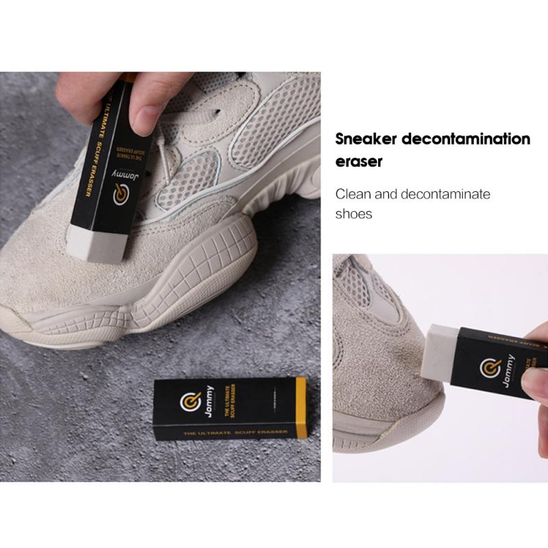 Goma de borrar para el cuidado de los zapatos, limpiador de ante, piel de oveja, Tela de cuero mate, bloque de goma Natural para frotar