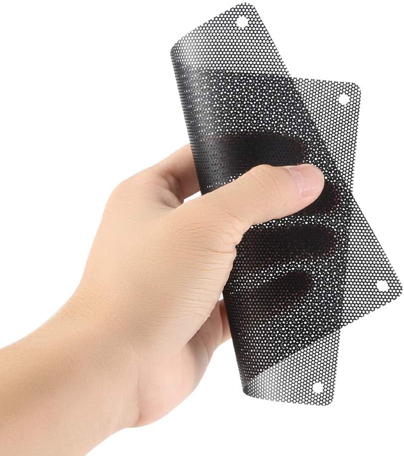 10 stk 4cm 5cm 6cm 8cm 9cm 12cm 14cm computer pc mesh pvc ventilator støvfilter støvtæt sag computer mesh cover chassis støvdæksel