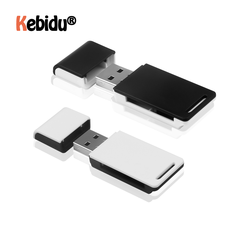 Mini Mult-Functie Kaartlezer Usb 2.0 Naar Sd Micro Sd Tf Geheugenkaart Adapter Voor Laptop Accessoires Smart cardreader Kaartlezer