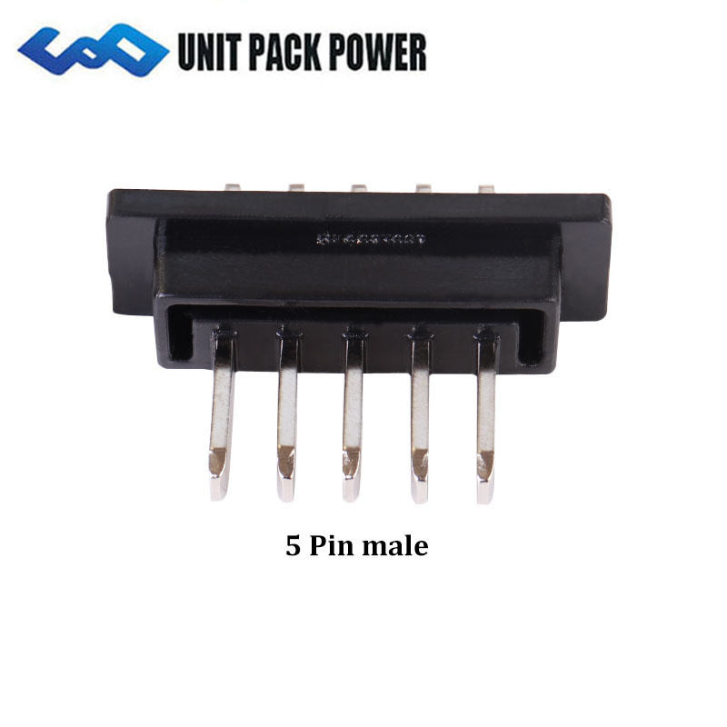 Hailong Ebike Battery Power discharge connector 4pins 5pins Male or Female Battery Base Plate Mouted Parts plug Replacement: Orange