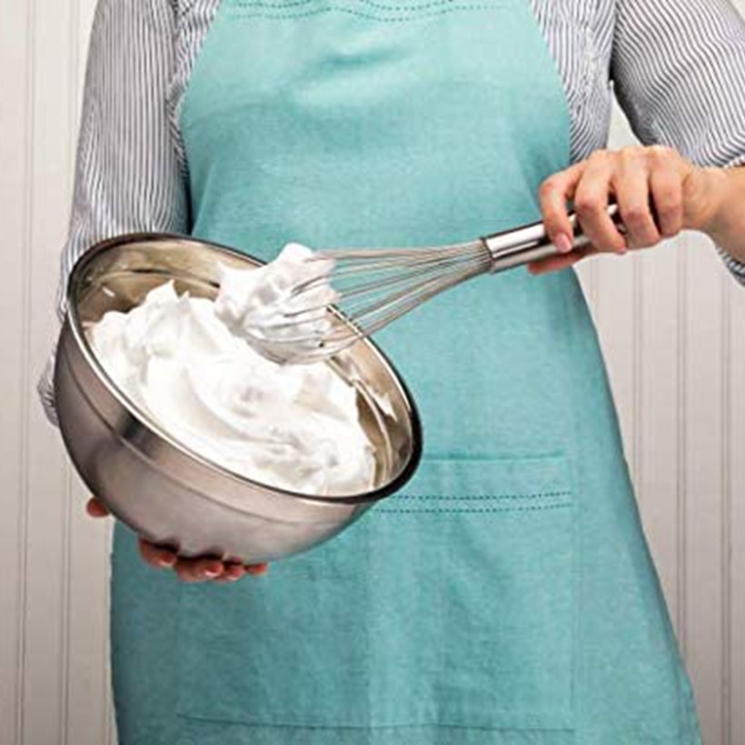 6 stk rustfrit stål skåle sæt 1.5-5l kapacitet rede blandeskål køkken madlavning salatskåle grøntsags mad opbevaringsbeholder