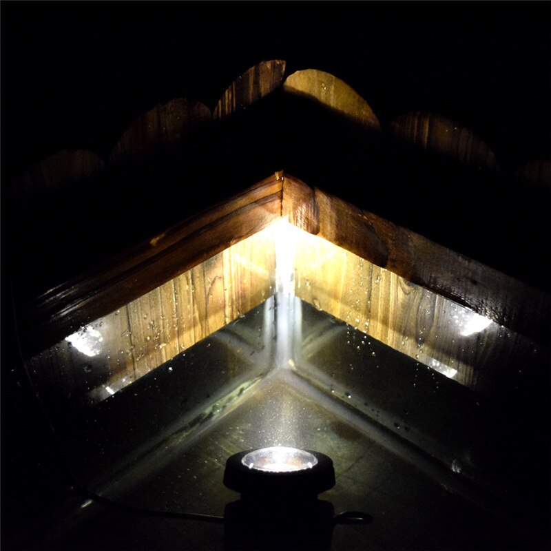 Solar- Unterwasser Projektion Lampe Wasser Land Dual-benutzen-Fisch Panzer Scheinwerfer Teich Garten Anlage Beleuchtung Hohe Staub nachweisen Wasserdicht: normal Weiß