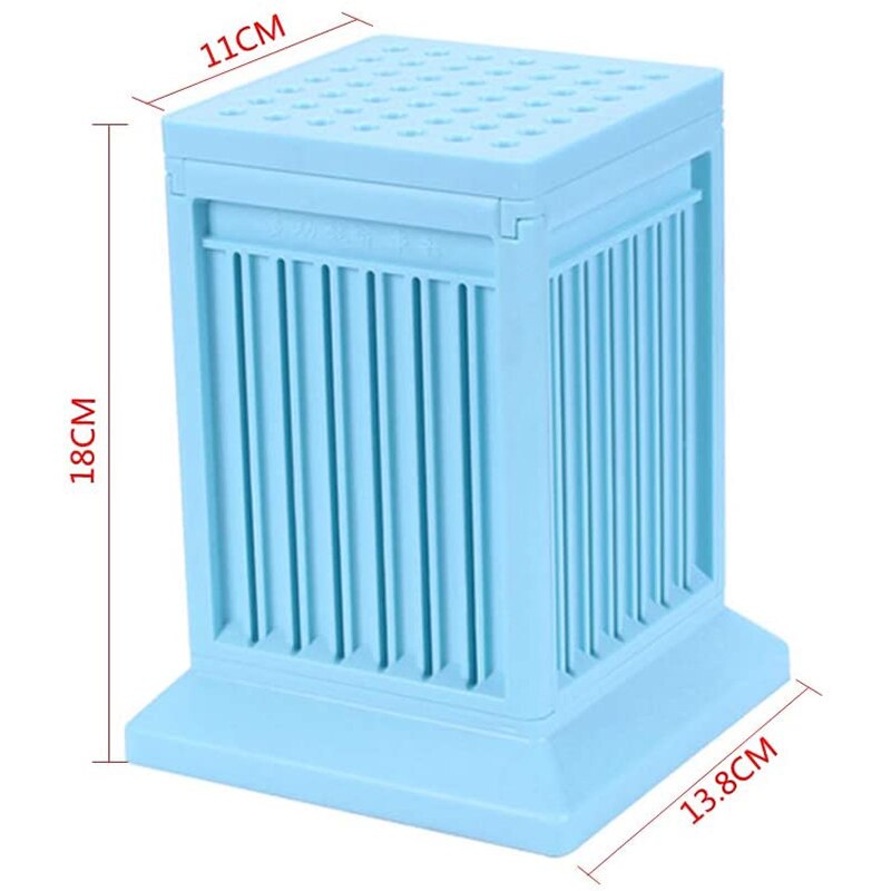 Barbecue Stringer Skewers Kebab Maker Box Machine Beef Meat Vegetable String Grill Barbecue Kitchen Accessories BBQ Gadget: blue