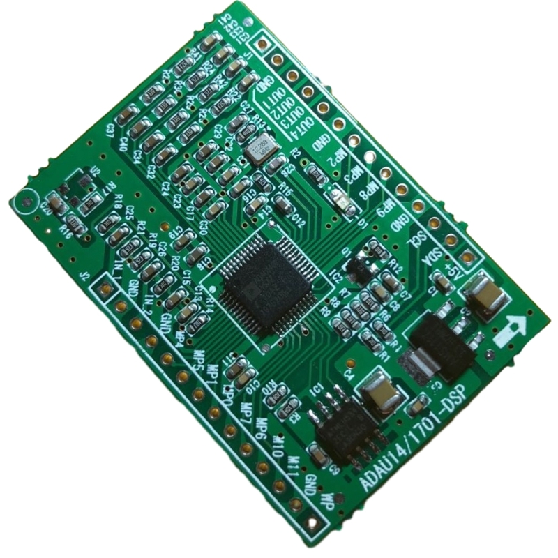 Praktisches ADAU1401 Single-Chip-DSPmini-Lernboard zur individuellen Anpassung