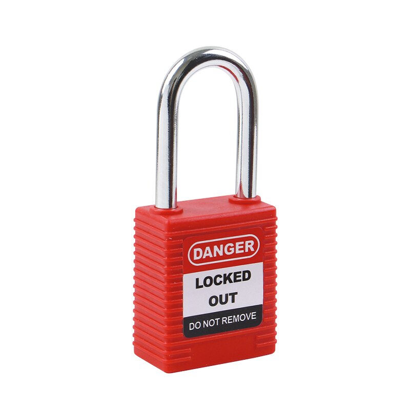 Lockey Techniek Security Stalen Beugel Veiligheid Lockout Hangslot met sleutel Energie Isolatie Slot Behouden Loto Tagout