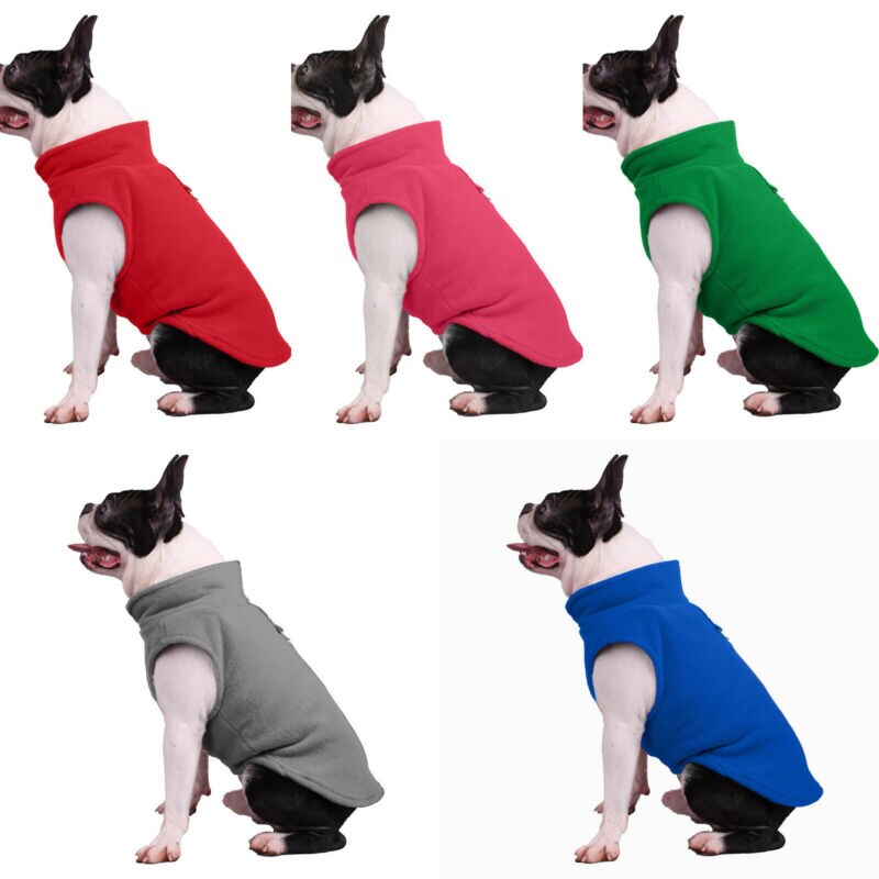 Fleece Harness Pet Vest Jas Jumper Trui Jas Voor Kleine Medium Grote Hond